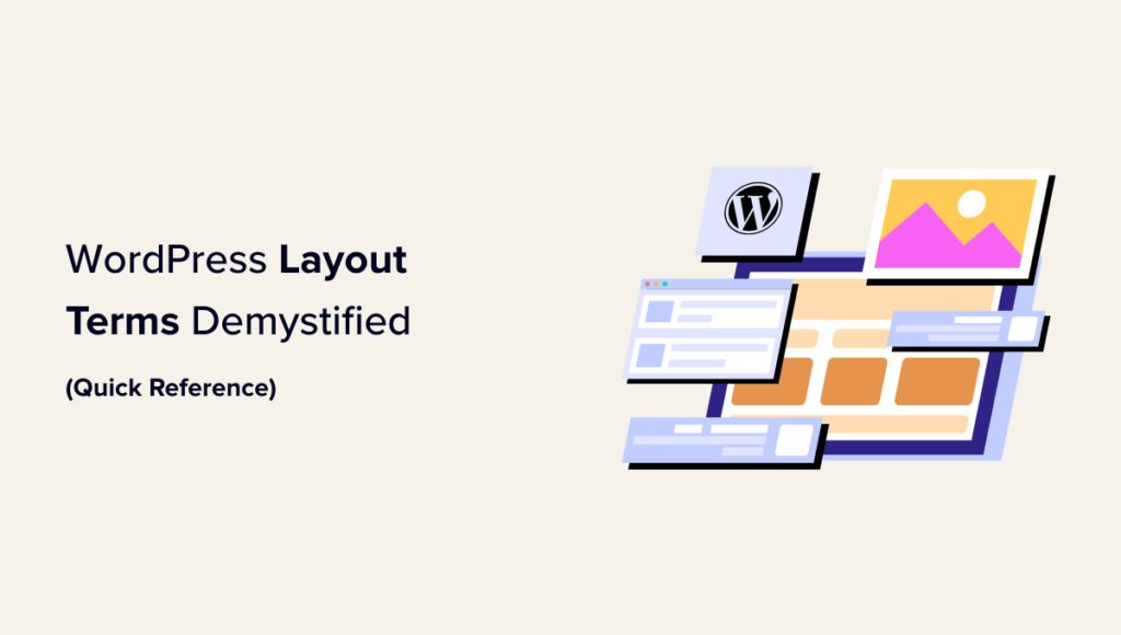 WordPress Layout Terms Demystified (Quick Reference)