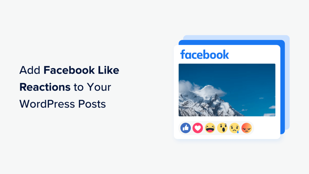 How to Add Facebook Like Reactions to Your WordPress Posts